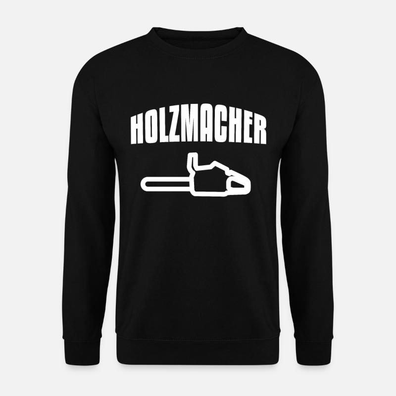 Holzmacher - Unisex Pullover - Schwarz