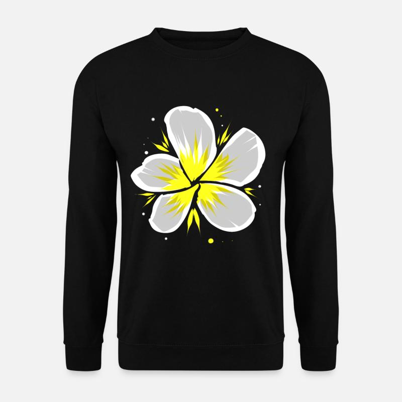 Tempelblume - Unisex Pullover - Schwarz