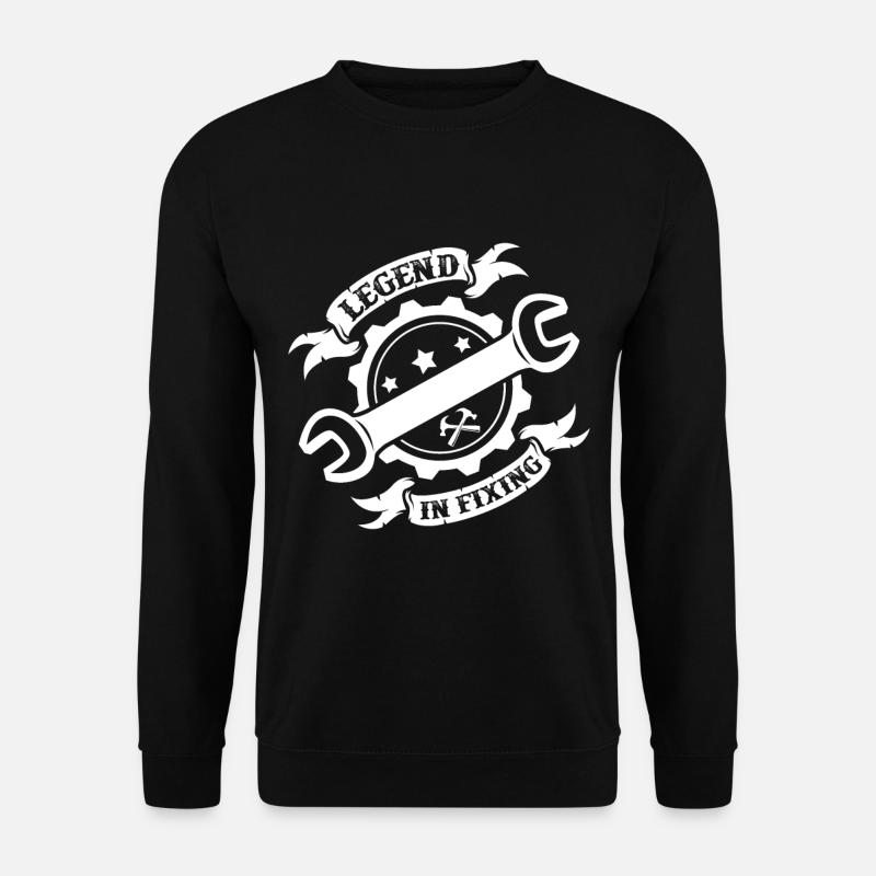 Handwerker - Unisex Pullover - Schwarz