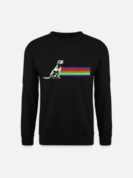 Labrador Retriever retro gift shirt - Unisex Sweatshirt - black