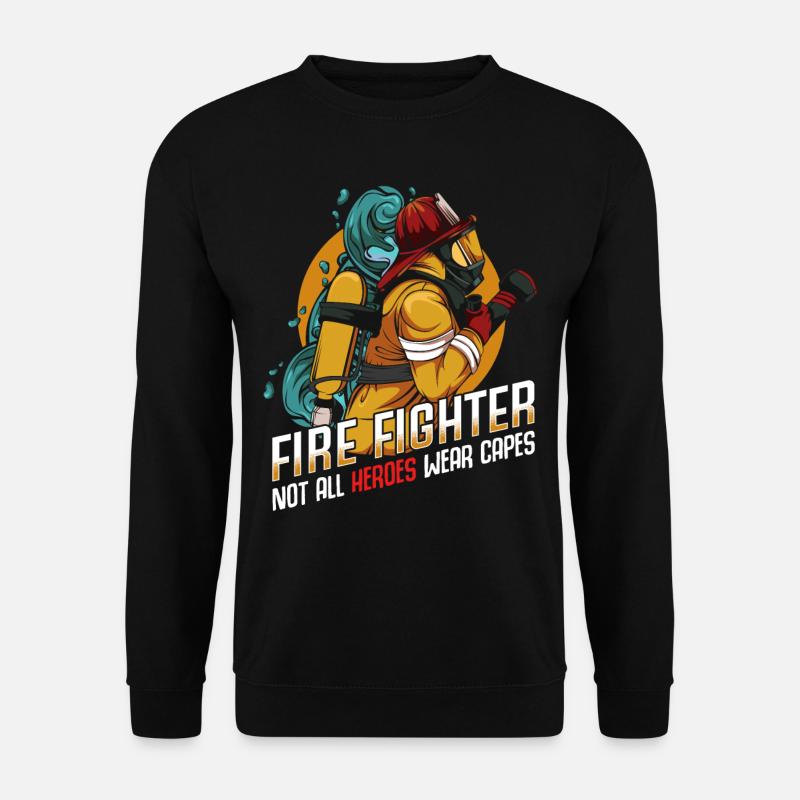 firefighter - Unisex Sweatshirt - black