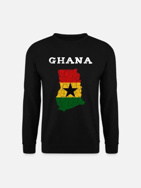 Ghana - Unisex Sweatshirt - black