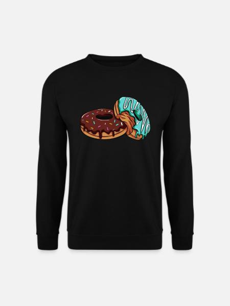 Donuts - Unisex Pullover - Schwarz