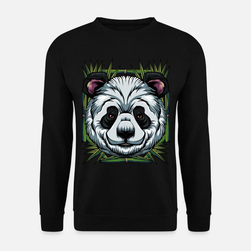 panda - Unisex Sweatshirt - black