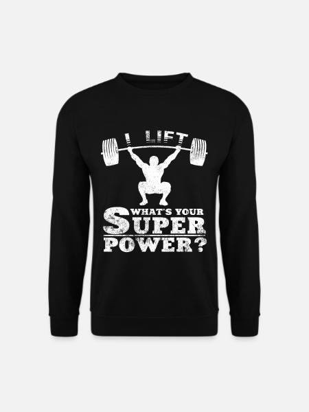 weightlifting - Unisex Sweatshirt - black