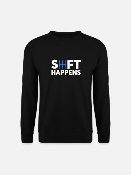 Shift Happens JDM Drift Racing - Unisex Pullover - Schwarz