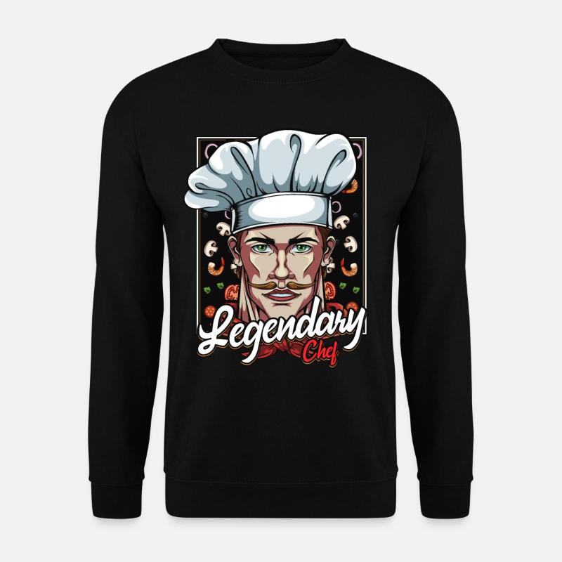 Idée cadeau Chef Chef Cuisine Cuisine - Sweat-shirt Unisexe - noir