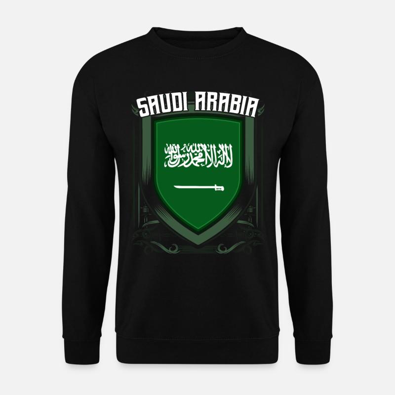 Saudi Arabia - Unisex Sweatshirt - black