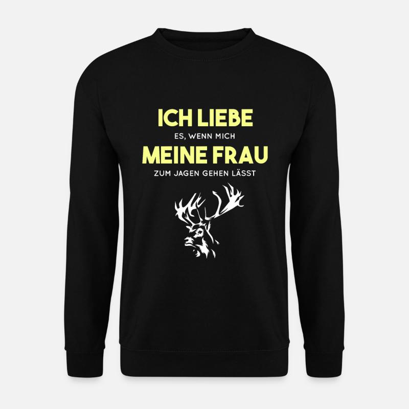Jäger - Unisex Pullover - Schwarz