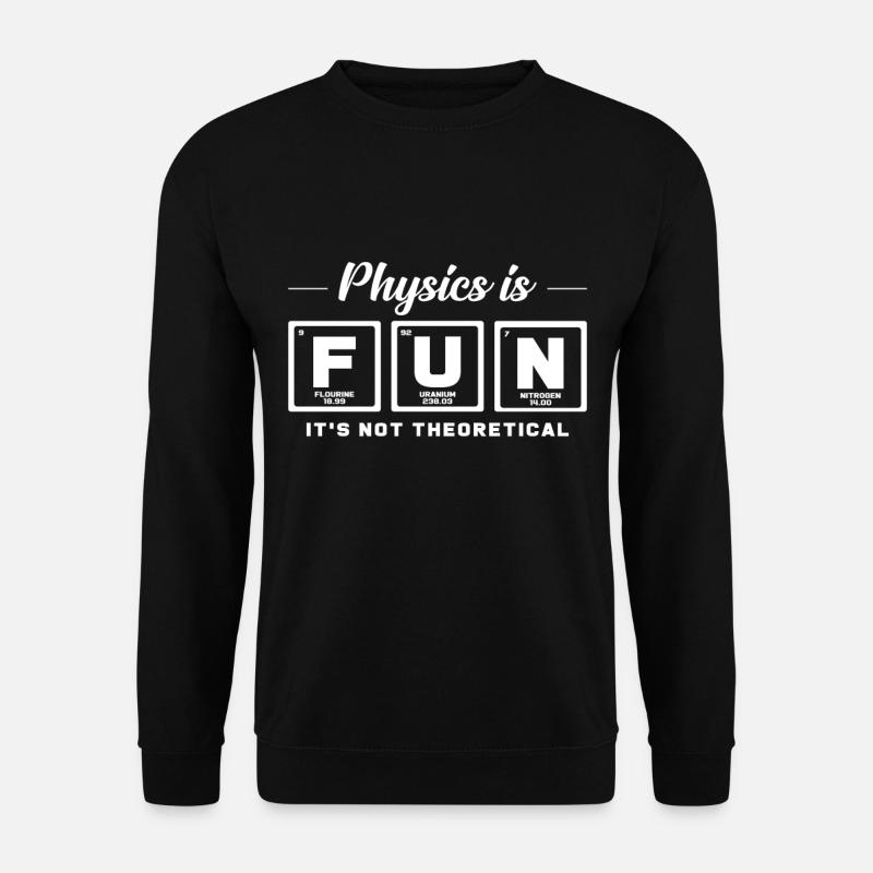 Physik - Unisex Pullover - Schwarz