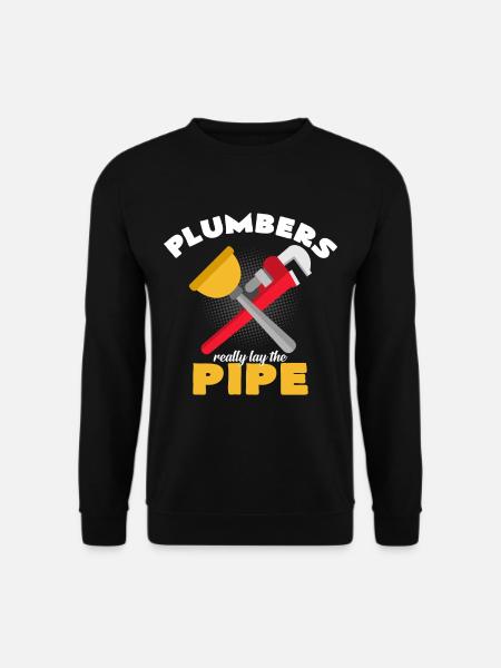 Klempner - Unisex Pullover - Schwarz