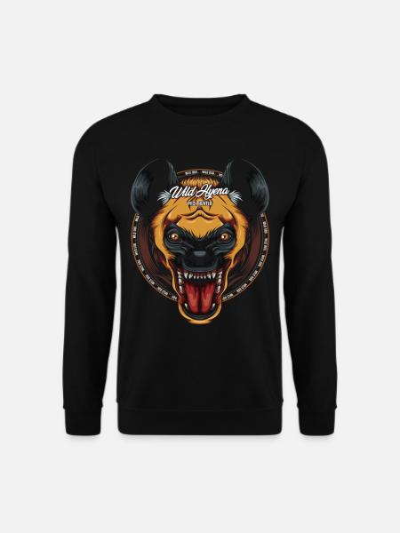 Hyänen - Unisex Pullover - Schwarz