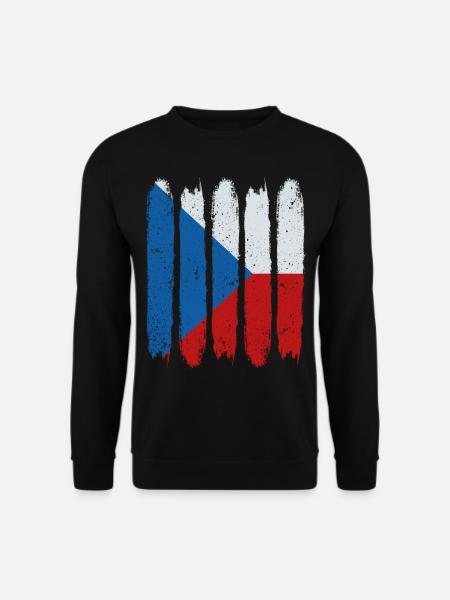 République Tchèque - Sweat-shirt Unisexe - noir