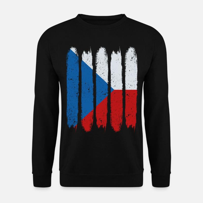 Tschechische Republik - Unisex Pullover - Schwarz