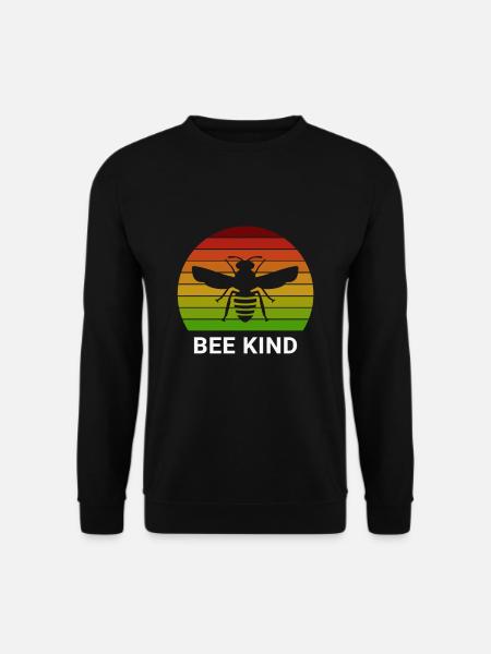 Bee Kind - Bee T-Shirt - Unisex Pullover - Schwarz