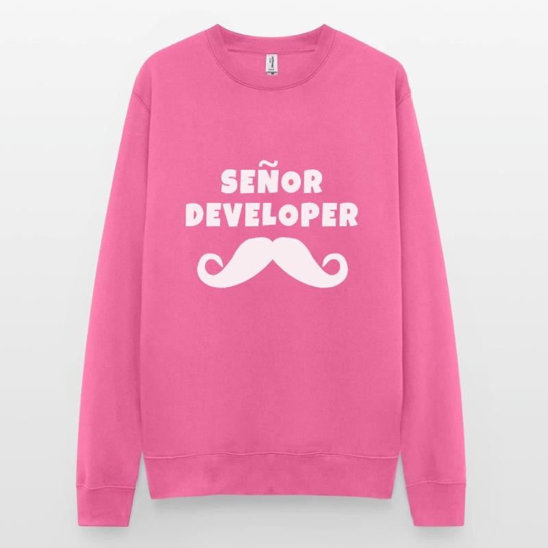 Senor Developer Coder T-Shirt Sweat-shirt Unisexe