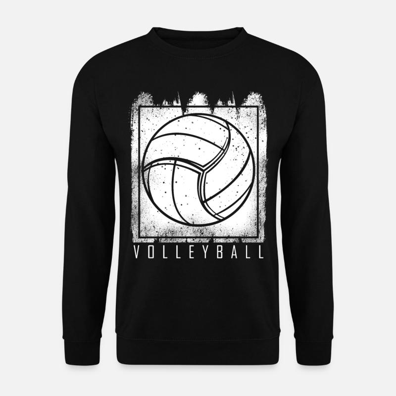 Volleyball - Unisex Pullover - Schwarz
