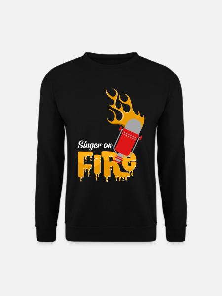 Singer - Unisex Sweatshirt - black