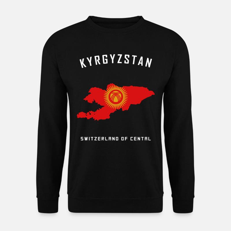 Kyrgyzstan - Unisex Sweatshirt - black