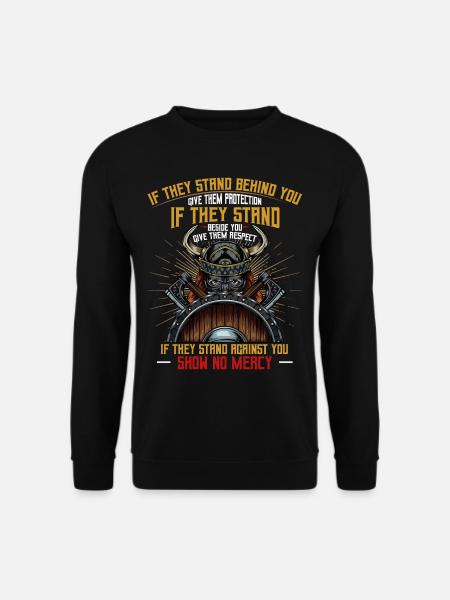 Wikinger - Unisex Pullover - Schwarz