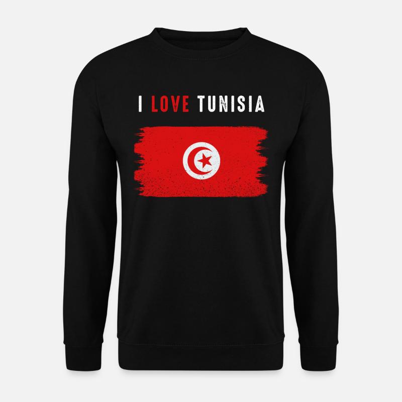 Tunisia - Unisex Sweatshirt - black