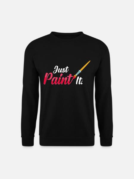 painting - Unisex Sweatshirt - black