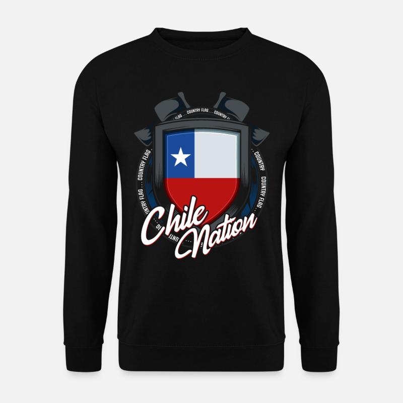 Chile - Unisex Sweatshirt - black