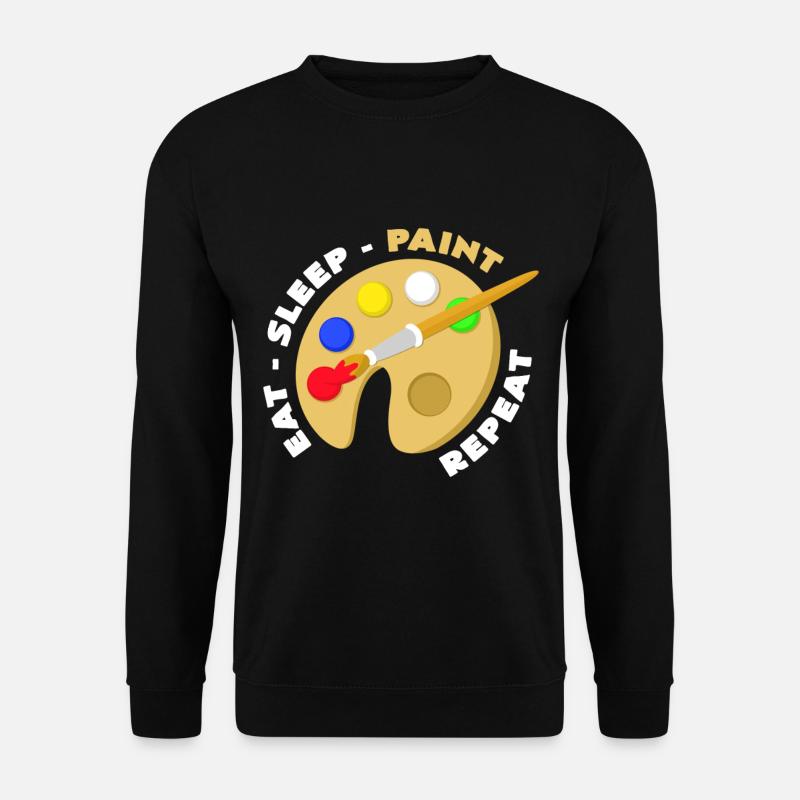 Malen - Unisex Pullover - Schwarz
