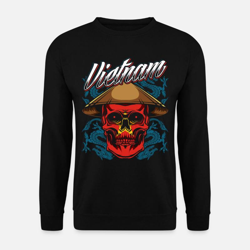 Vietnam - Unisex Pullover - Schwarz