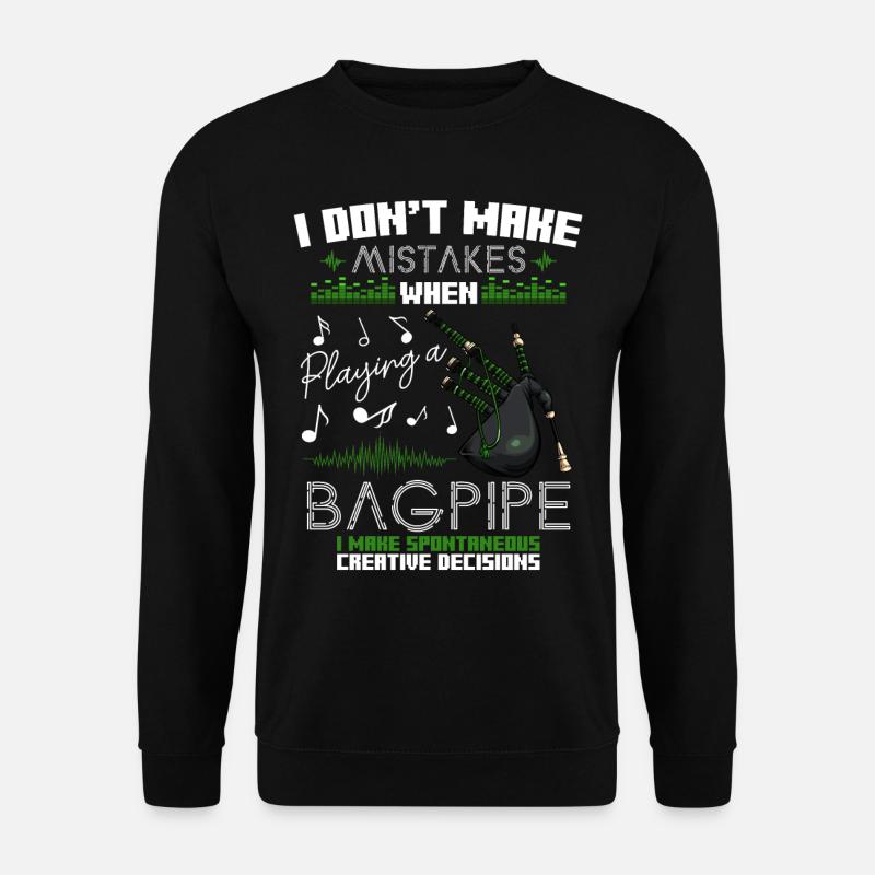 bagpipes - Unisex Sweatshirt - black