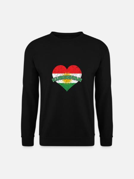 J’aime le Kurdistan - Sweat-shirt Unisexe - noir