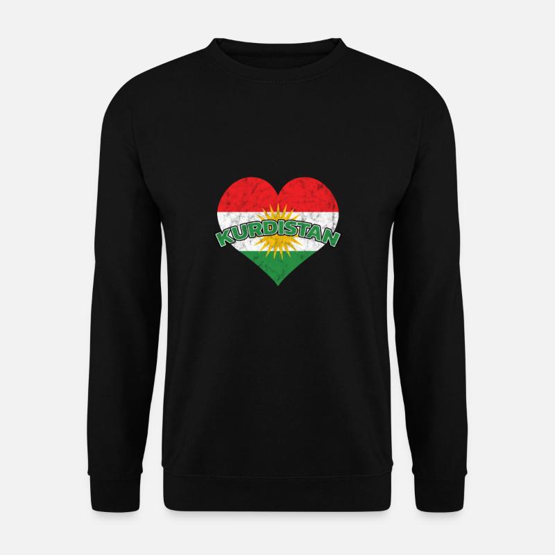 J’aime le Kurdistan - Sweat-shirt Unisexe - noir