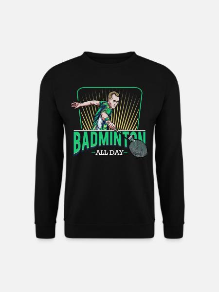 Badminton - Unisex Sweatshirt - black