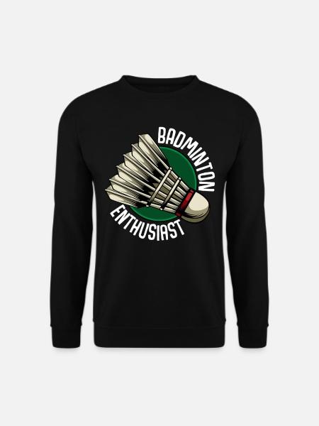 Badminton - Unisex Sweatshirt - black
