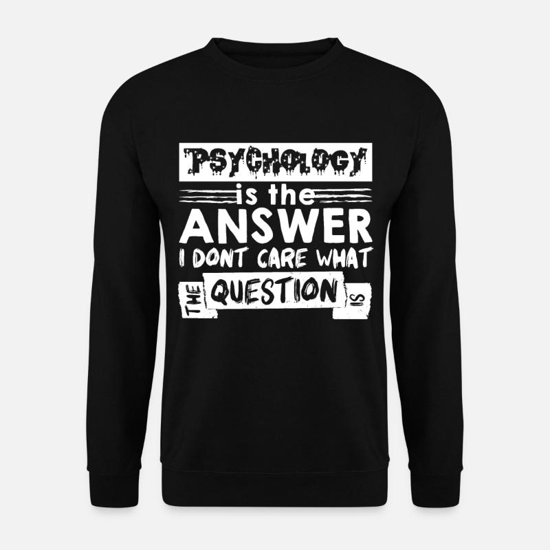 Psychologe - Unisex Pullover - Schwarz