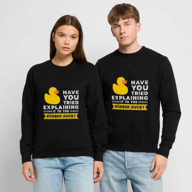 Programmierer Gummiente Debug Unisex Pullover