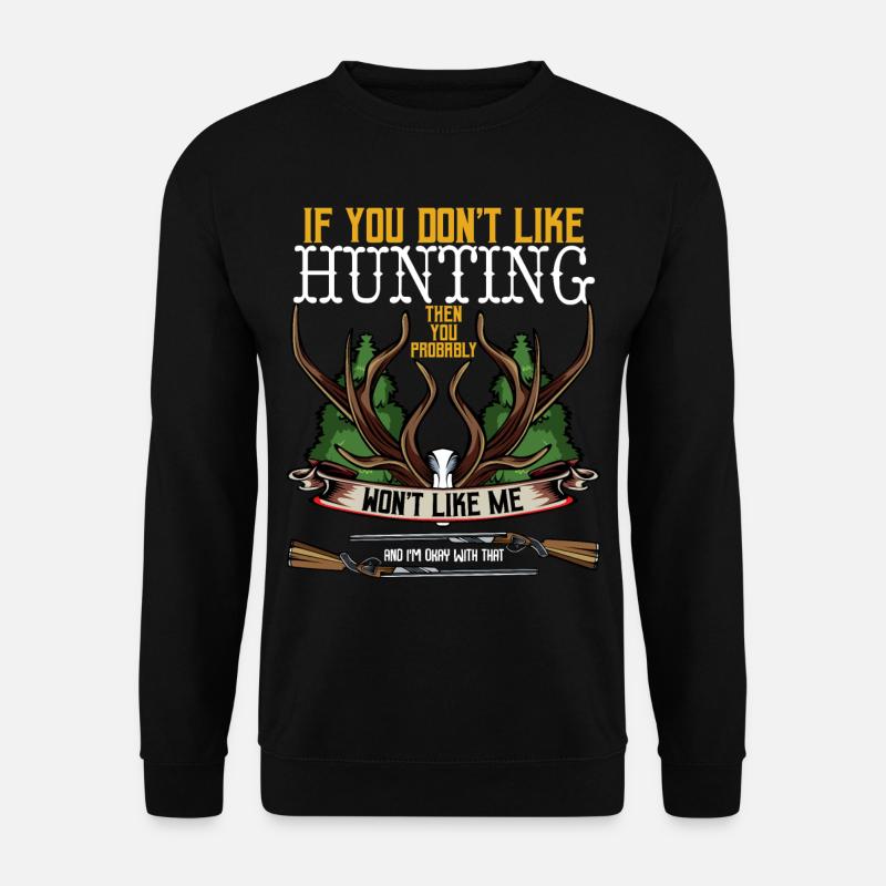 Jagd - Unisex Pullover - Schwarz