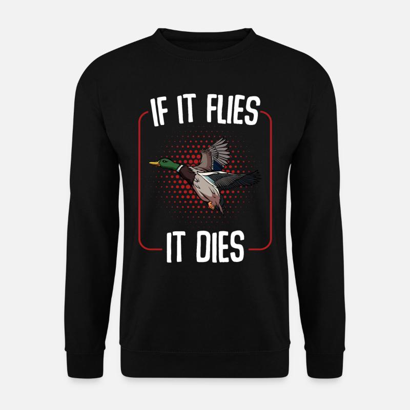 Jagd - Unisex Pullover - Schwarz