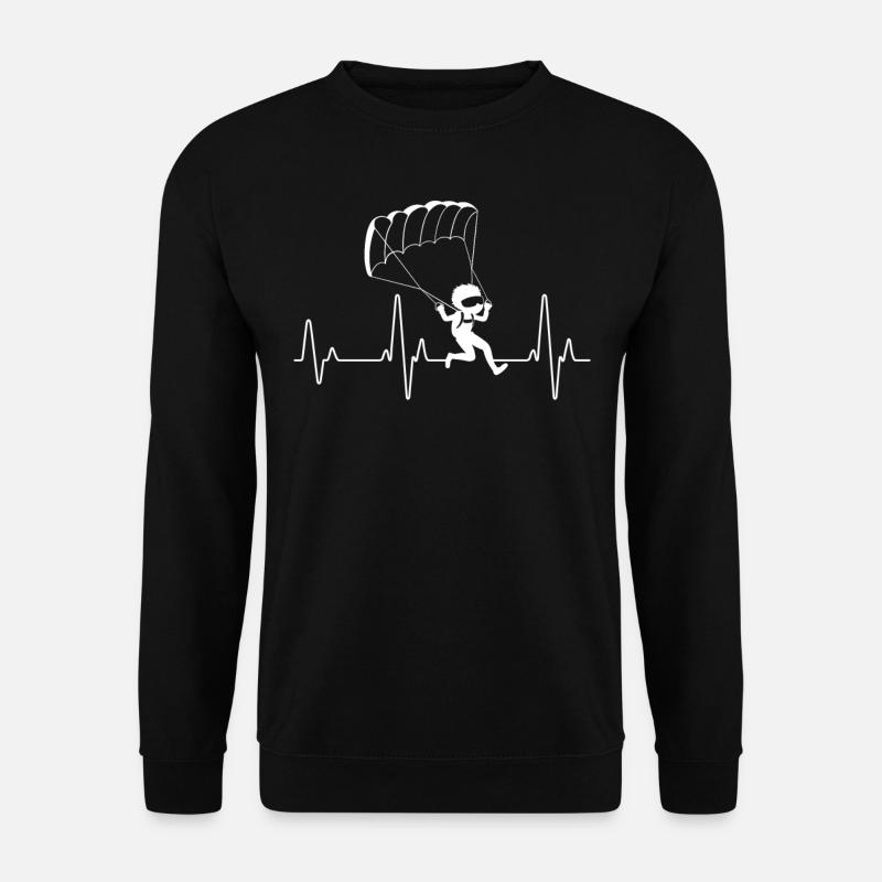 Gleitschirmfliegen - Unisex Pullover - Schwarz