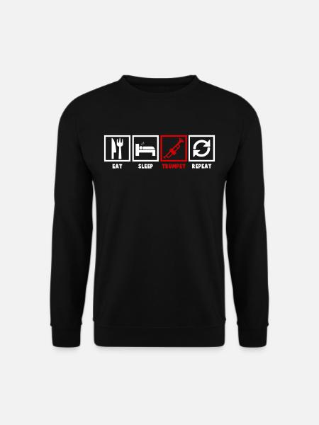 Trompettes - Sweat-shirt Unisexe - noir