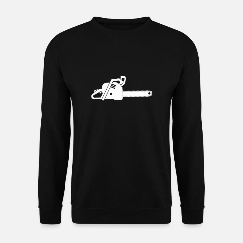 Tree Feller Chainsaw Chainsaw - Unisex Sweatshirt - black