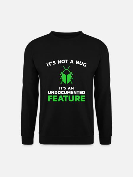 Programmierer Software-Entwickler Informatik - Unisex Pullover - Schwarz