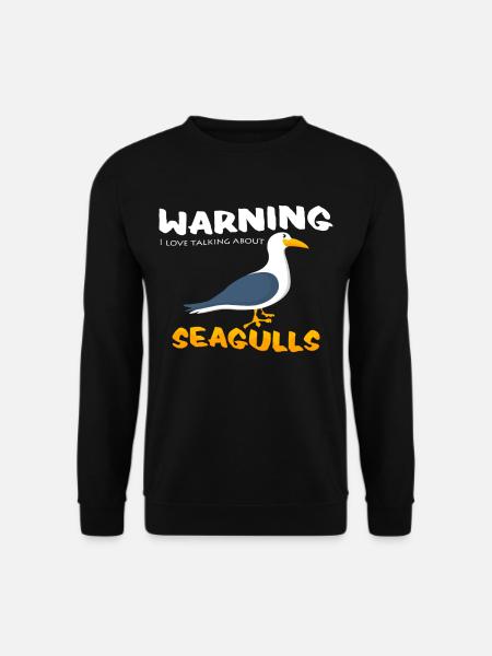 seagulls - Unisex Sweatshirt - black