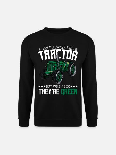 tractor - Unisex Sweatshirt - black