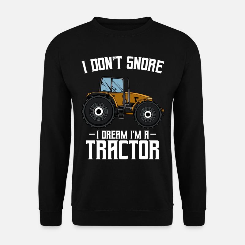 tractor - Unisex Sweatshirt - black