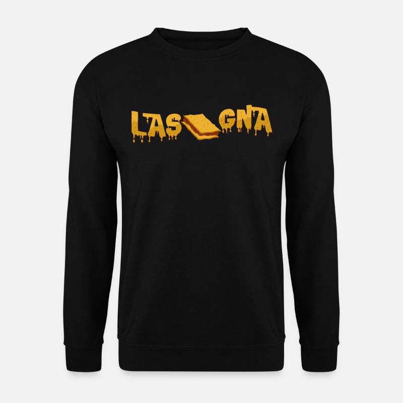 Lasagne - Unisex Pullover - Schwarz