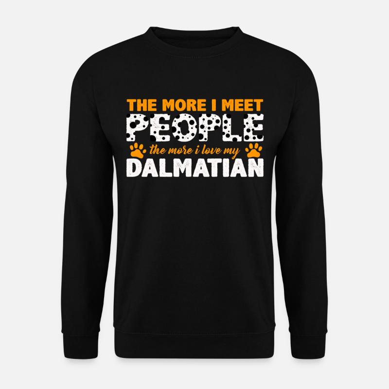 Dalmatiner - Unisex Pullover - Schwarz