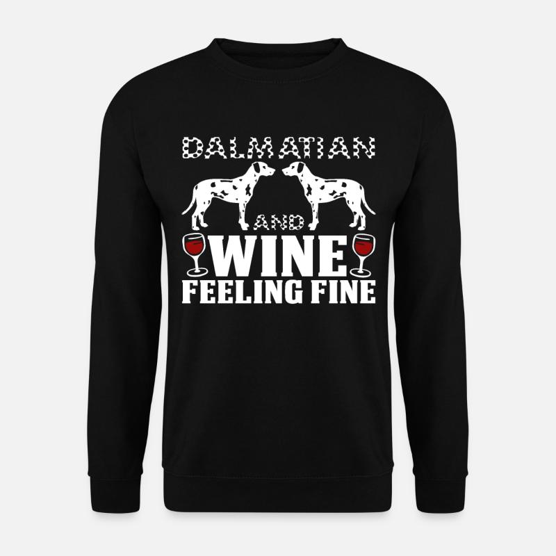 Dalmatiner - Unisex Pullover - Schwarz