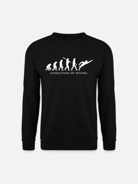 Diver - Unisex Sweatshirt - black