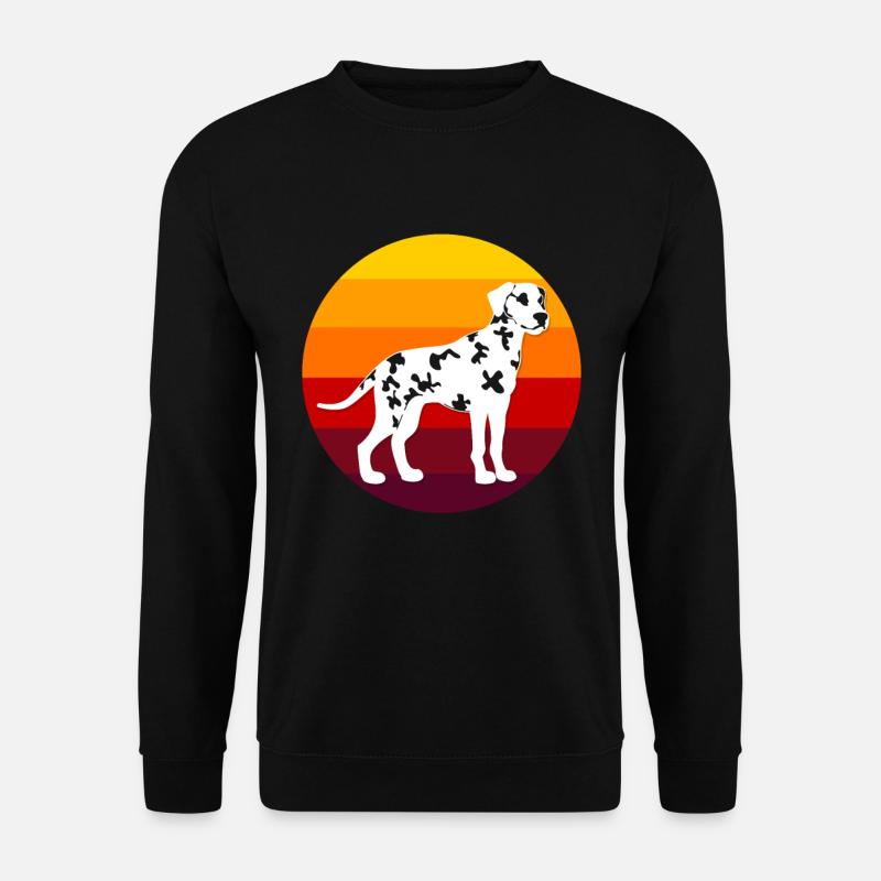 Dalmatian - Unisex Sweatshirt - black